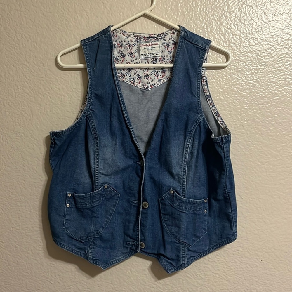 Jean vest